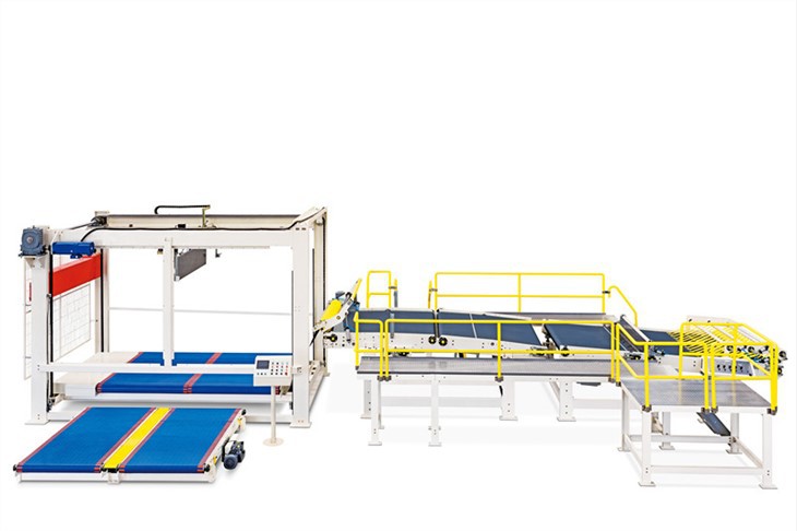 Портален тип NC серво нагоре и надолу стекер (енергоспестяващ тип)